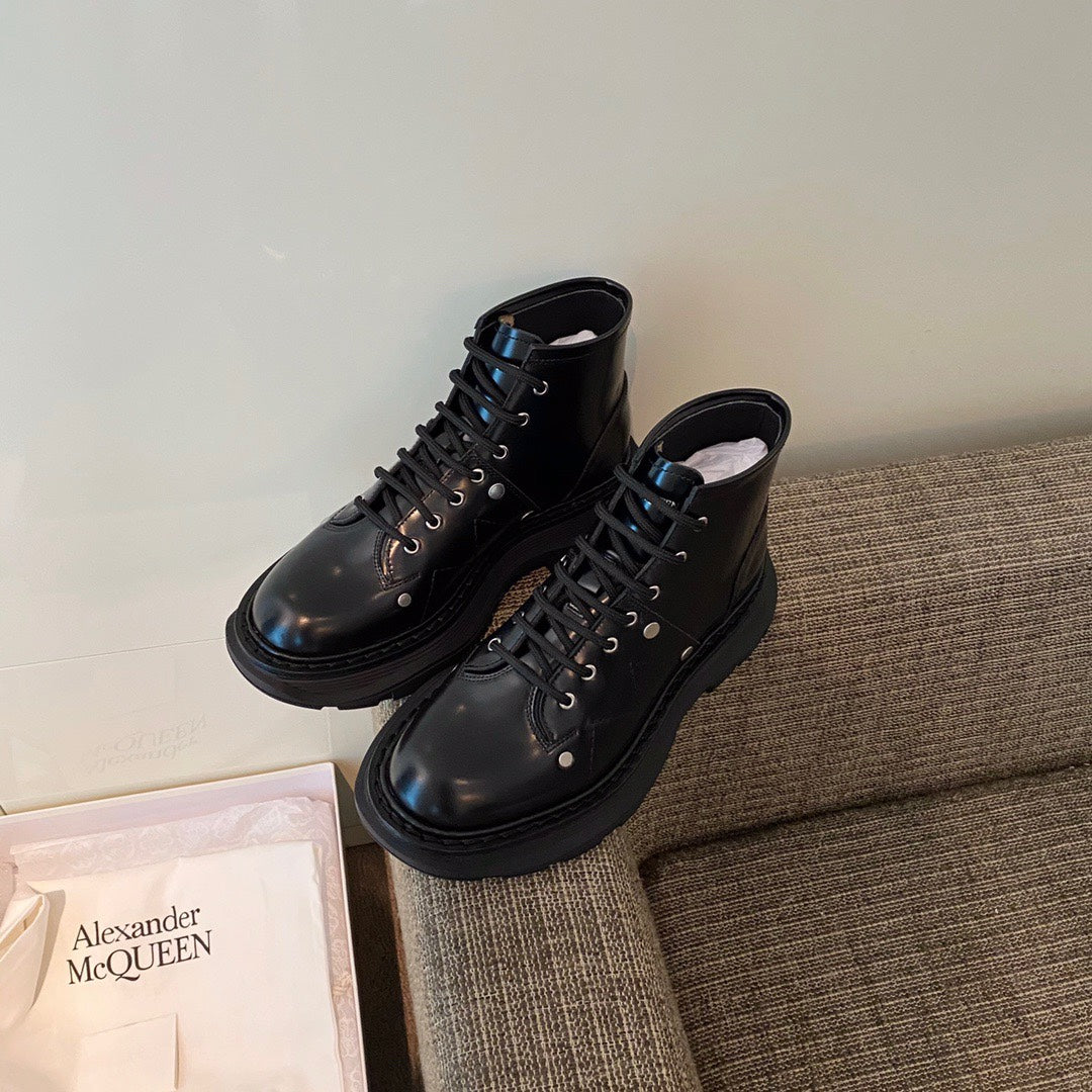 Alexander McQueen Black Boots EU 35-39 Edition 2 - detail image 8