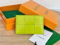 Bottega Veneta Orange & Yellow Card Holder