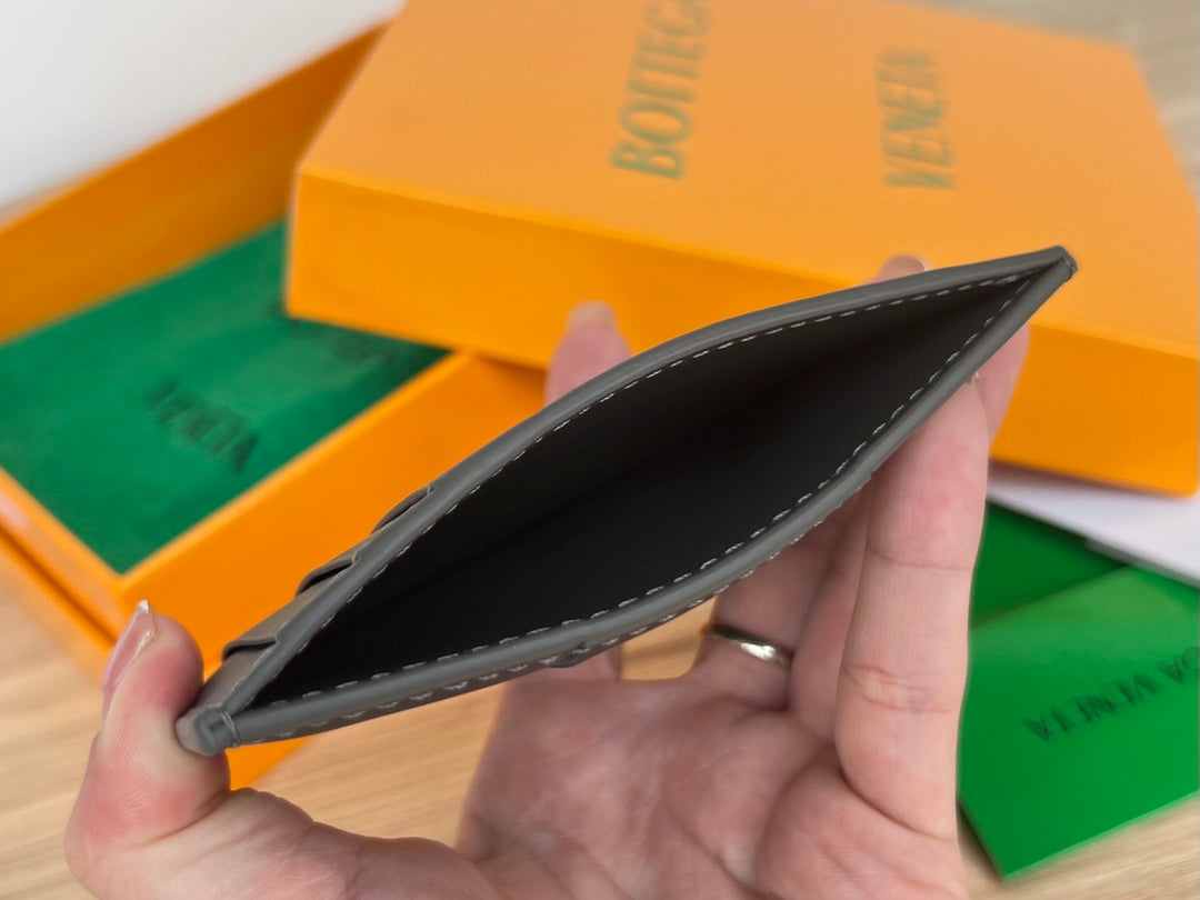 Bottega Veneta Orange Card Holder - detail image 3
