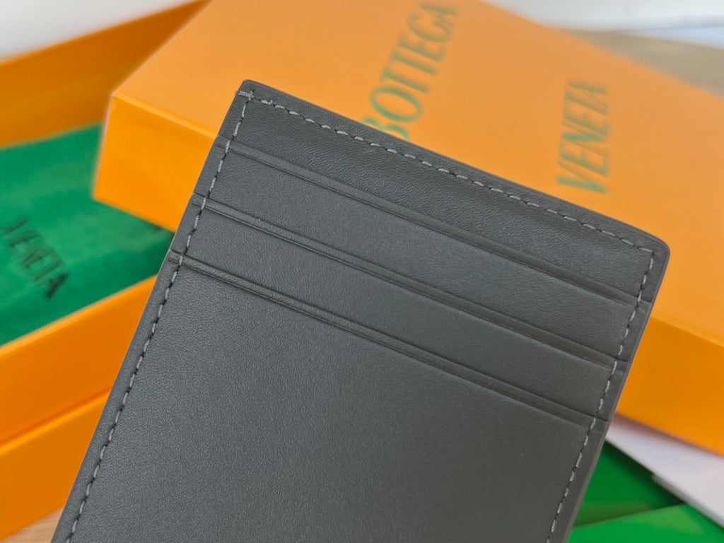 Bottega Veneta Orange Card Holder - detail image 4