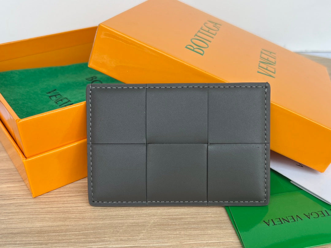 Bottega Veneta Orange Card Holder