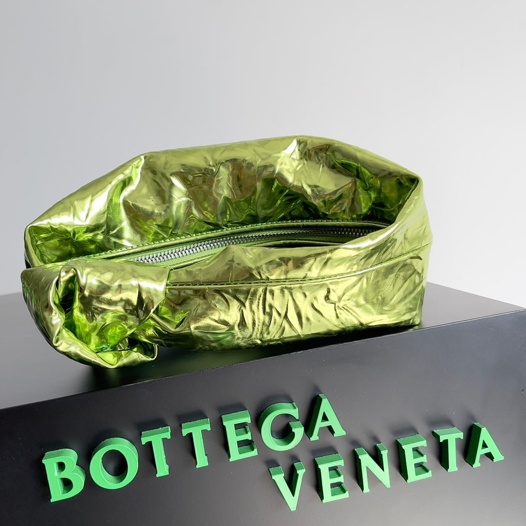 Bottega Veneta 651876 Black & Green Hobo Bag 23 × 15 × 5 cm - detail image 2