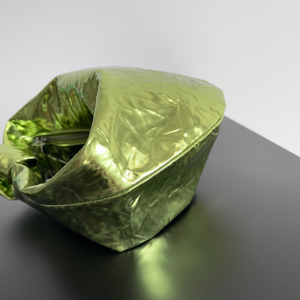 Bottega Veneta 651876 Black & Green Hobo Bag 23 × 15 × 5 cm - detail image 3