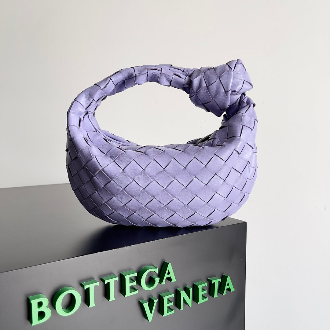 Bottega Veneta Purple Designer Handbag