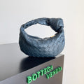 Bottega Veneta Blue & Black Designer Handbag