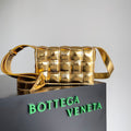 Bottega Veneta Gold Mini Bag