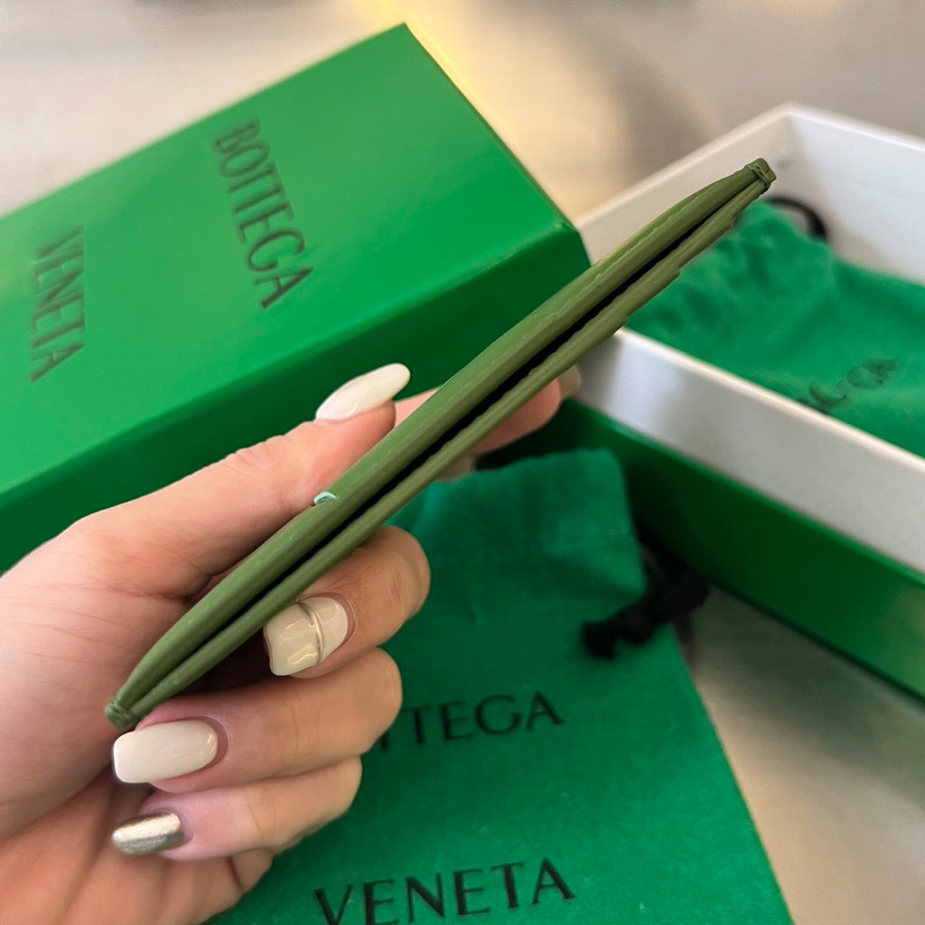 Bottega Veneta Green Card Holder Edition 2 - detail image 3