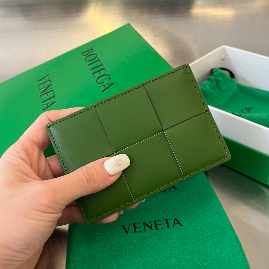 Bottega Veneta Green Card Holder Edition 2