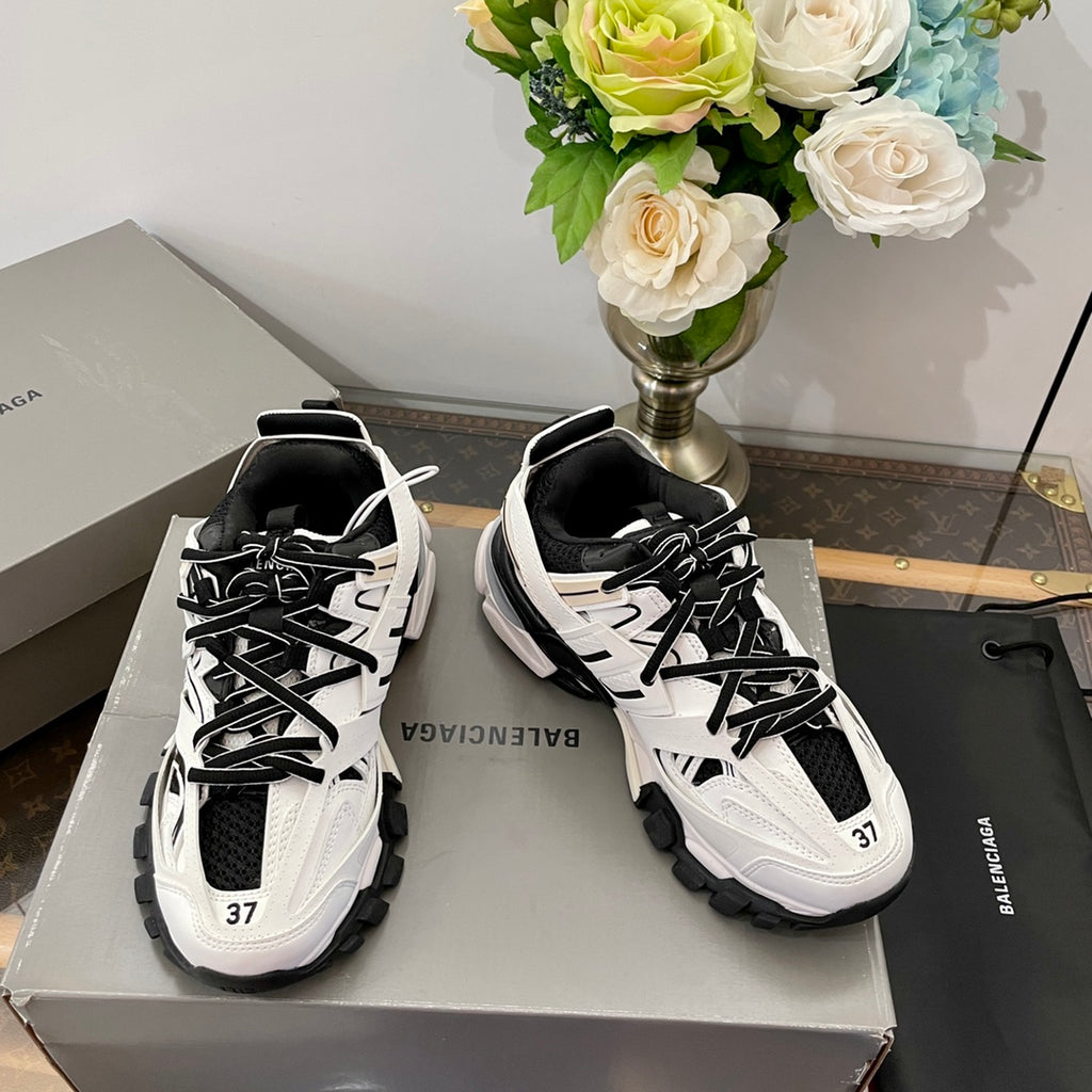 Balenciaga Black & Olive Green Designer Shoes - detail image 3