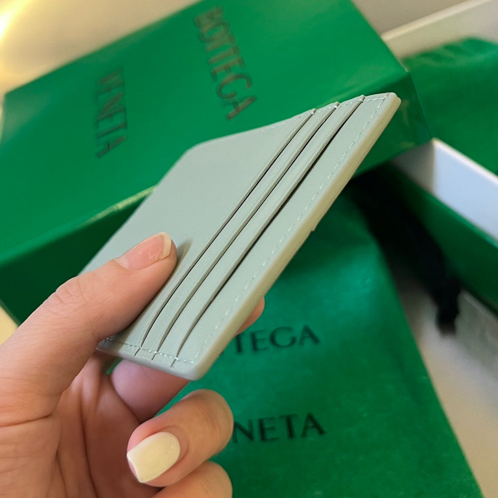 Bottega Veneta Green Card Holder - detail image 4