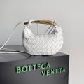 Bottega Veneta Silver Designer Handbag Edition 107