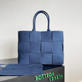 Bottega Veneta Blue Tote Bag
