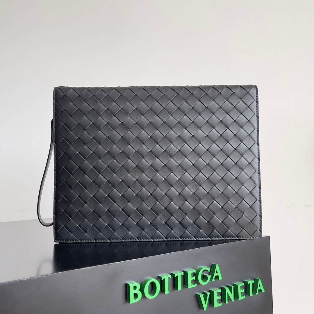 Bottega Veneta 732638 Black Clutch Bag Edition 2 - detail image 8