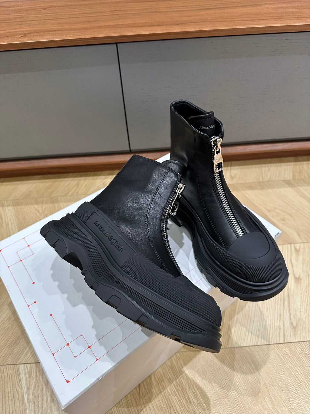 Alexander McQueen SIZE35 Black & Brown Boots EU 35-39 - detail image 4
