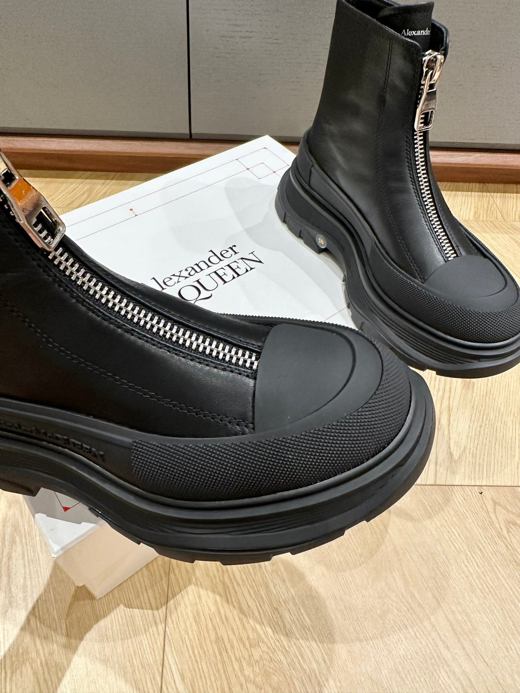 Alexander McQueen SIZE35 Black & Brown Boots EU 35-39 - detail image 6