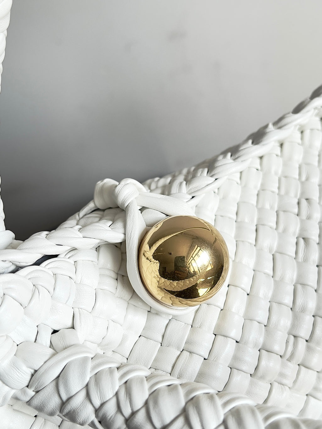 Bottega Veneta 716974 Silver Designer Handbag - detail image 5