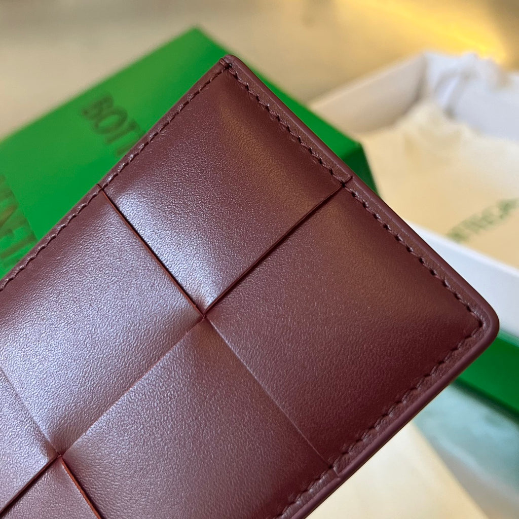 Bottega Veneta Black & Red Card Holder - detail image 7