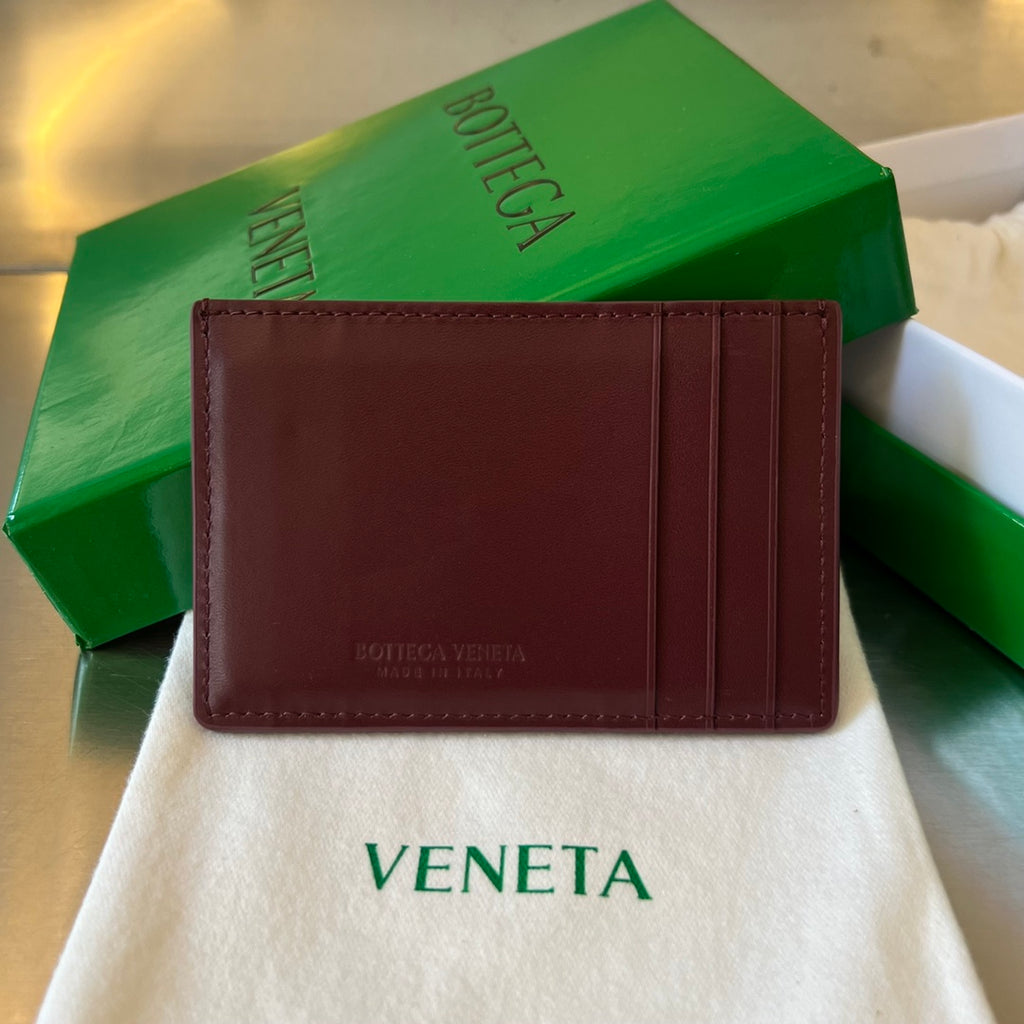 Bottega Veneta Black & Red Card Holder - detail image 2