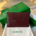 Bottega Veneta Black & Red Card Holder