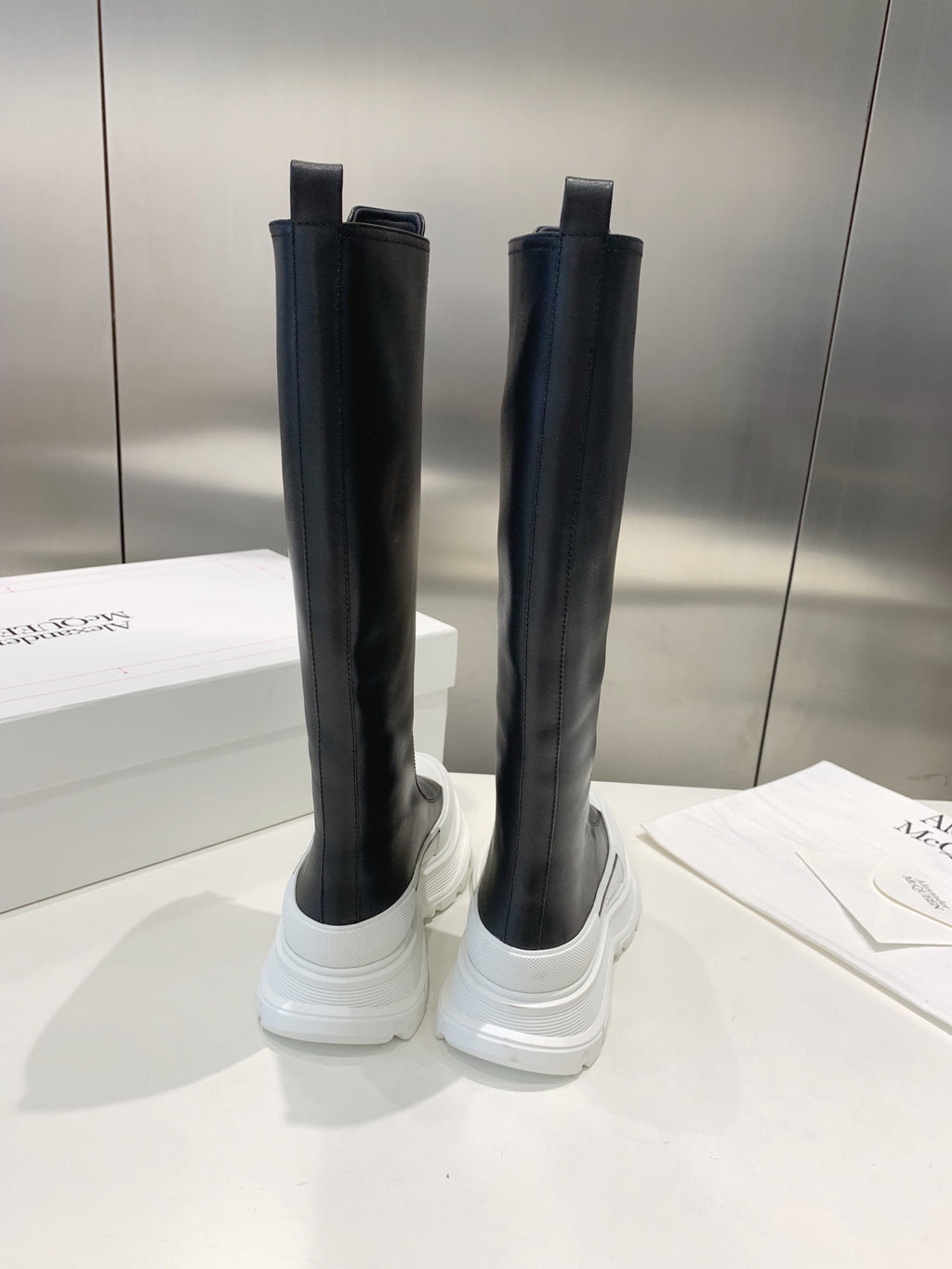 Alexander McQueen Black Boots EU 35-40 Edition 2 - detail image 9