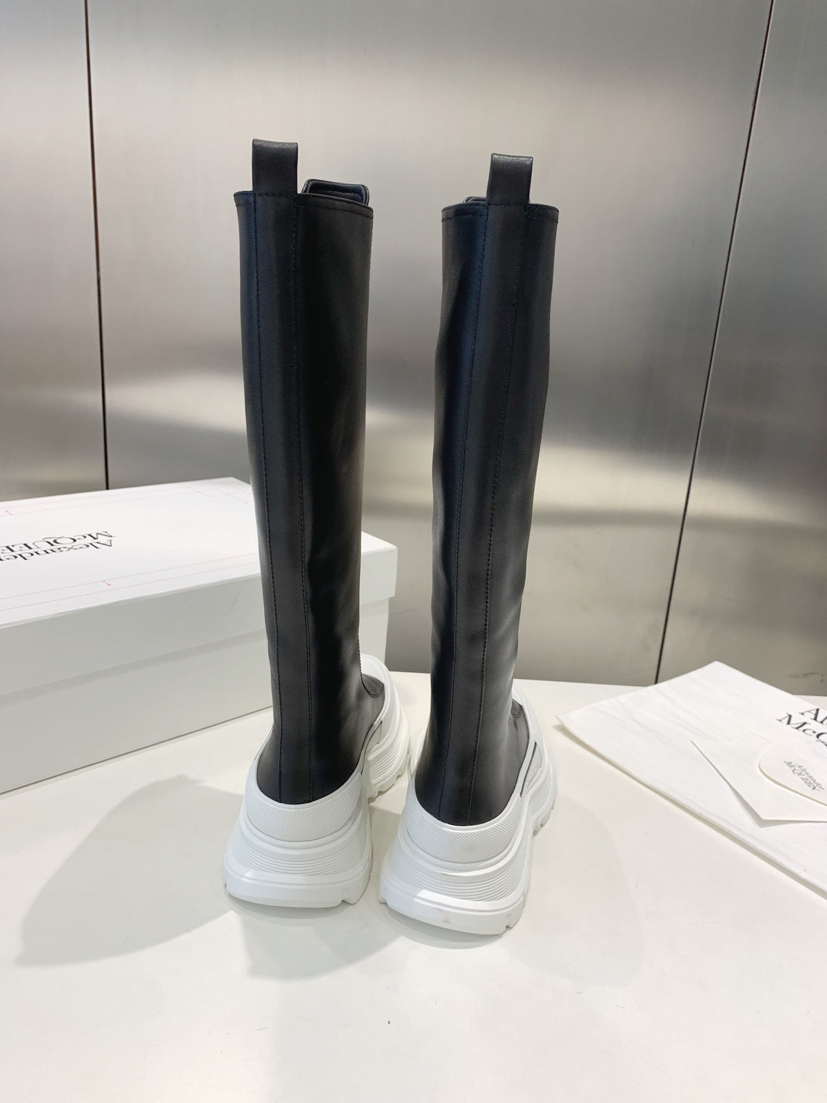Alexander McQueen Black Boots EU 35-40 Edition 2 - detail image 9