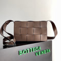Bottega Veneta Brown & Blue Designer Handbag