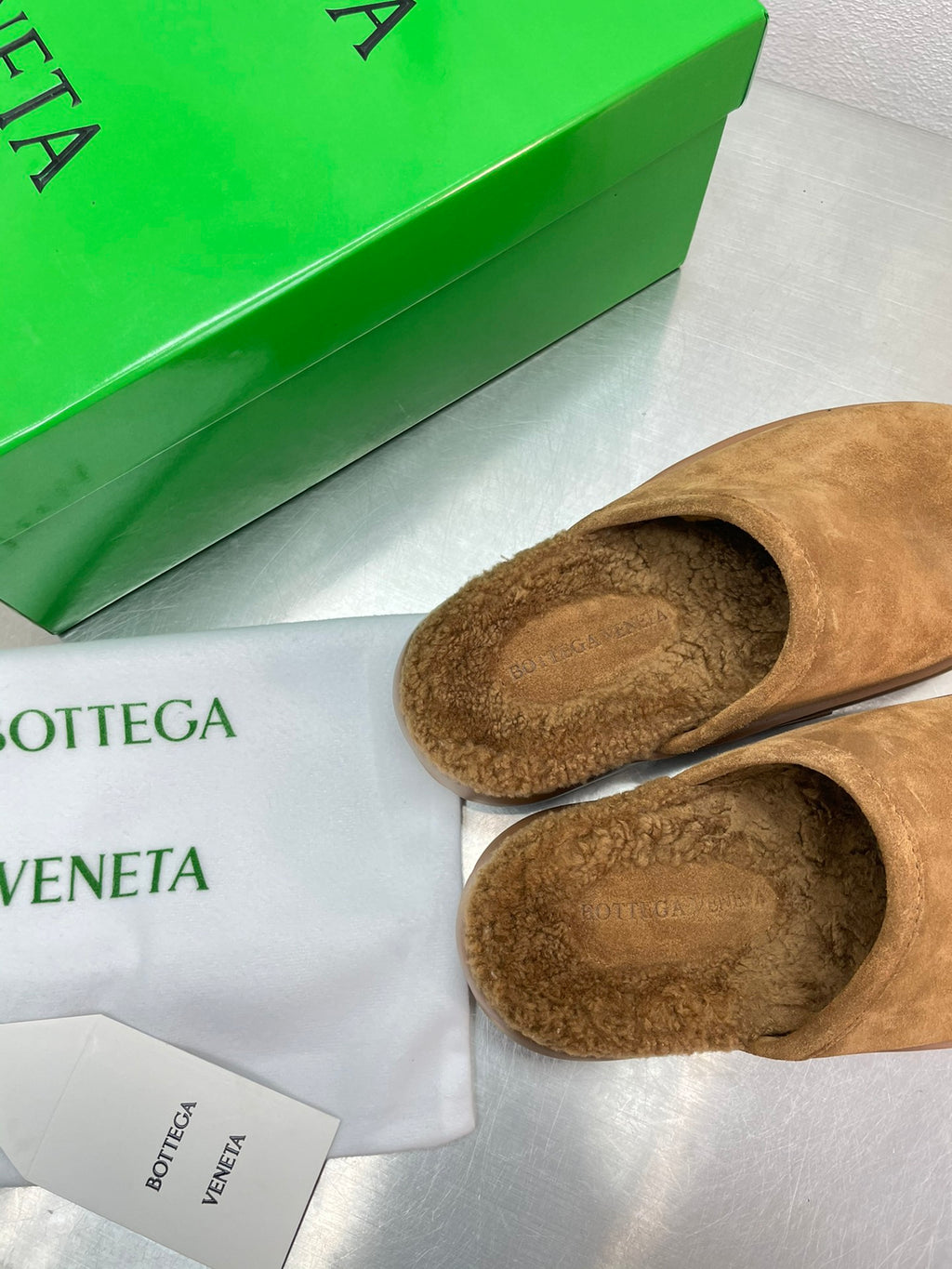 Bottega Veneta Brown & Green Designer Shoes EU 35-40 Edition 2 - detail image 2