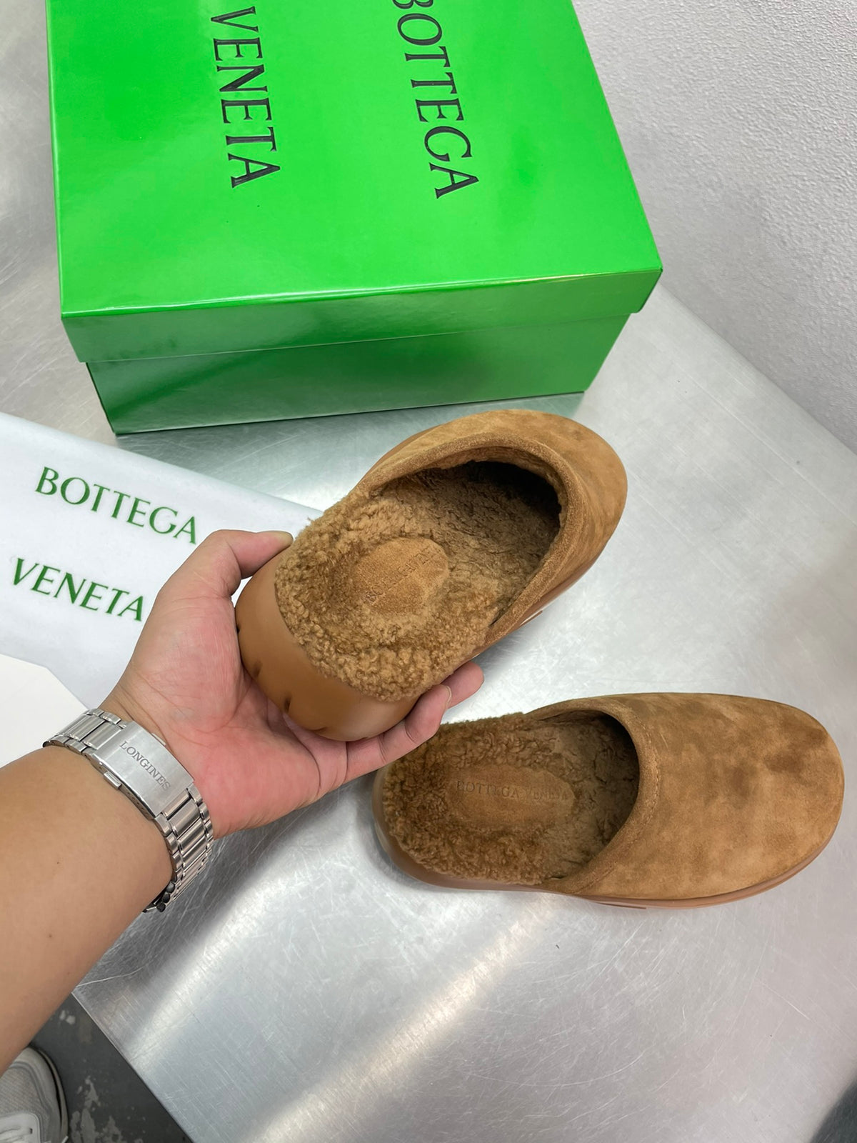 Bottega Veneta Brown & Green Designer Shoes EU 35-40 Edition 2 - detail image 3