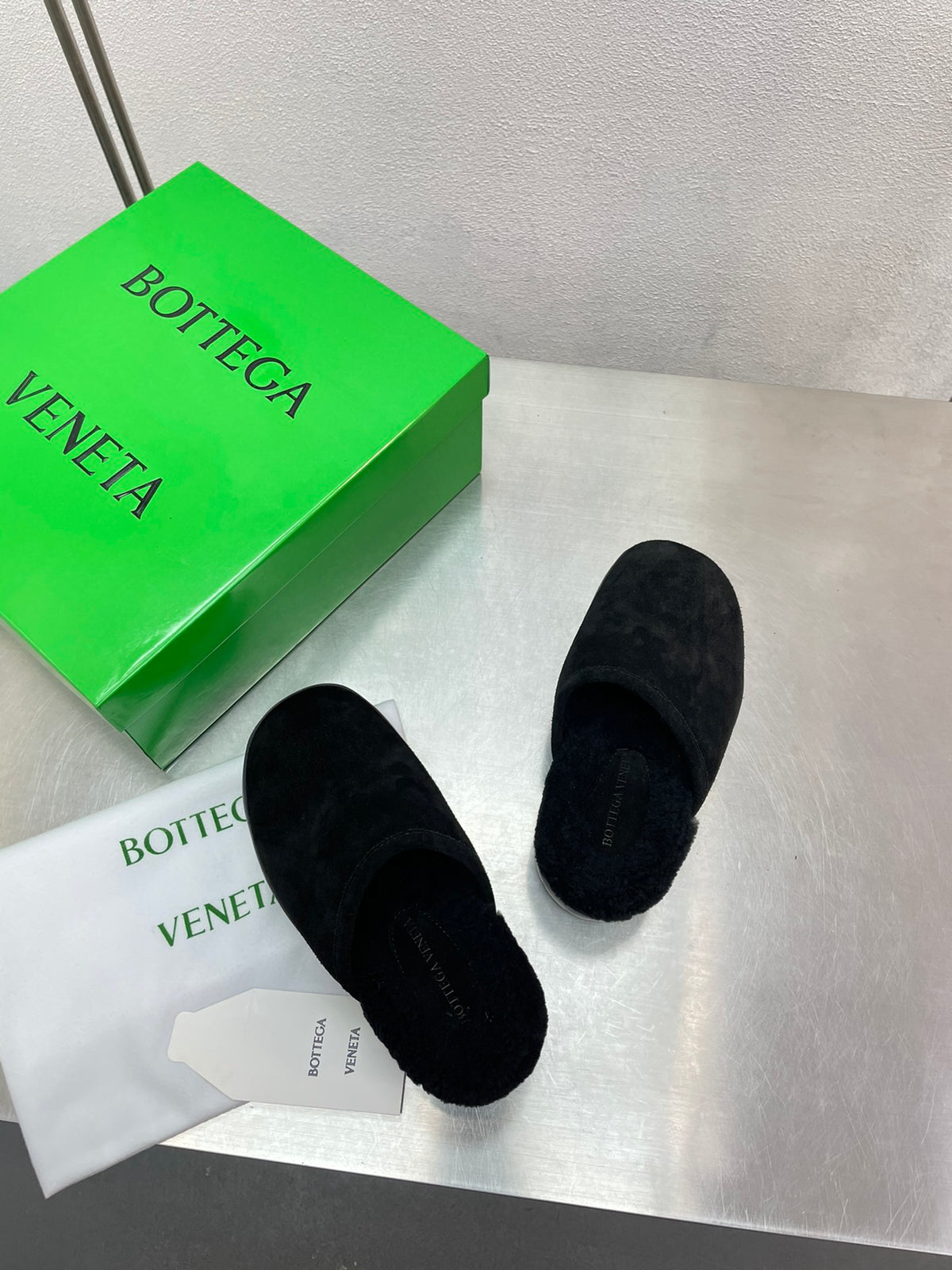 Bottega Veneta Black & Green Designer Shoes EU 35-40 Edition 7 - detail image 5