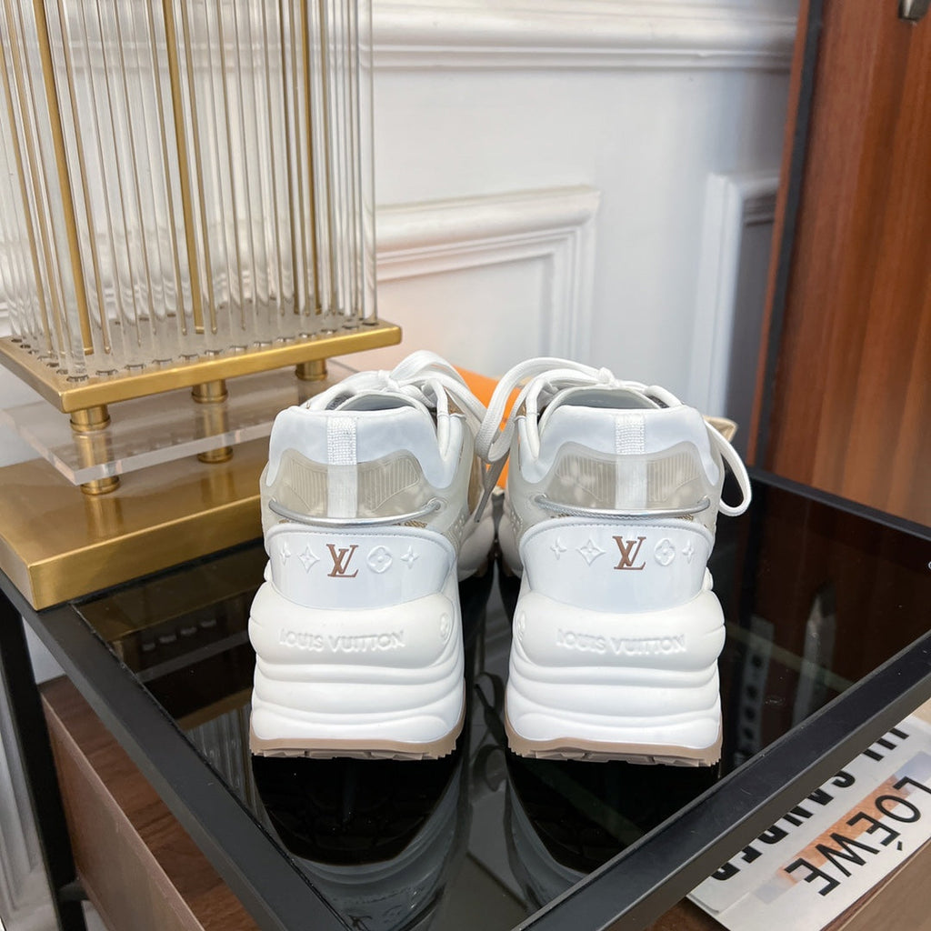 LOUIS VUITTON LV RUN 55 SNEAKER BROWN