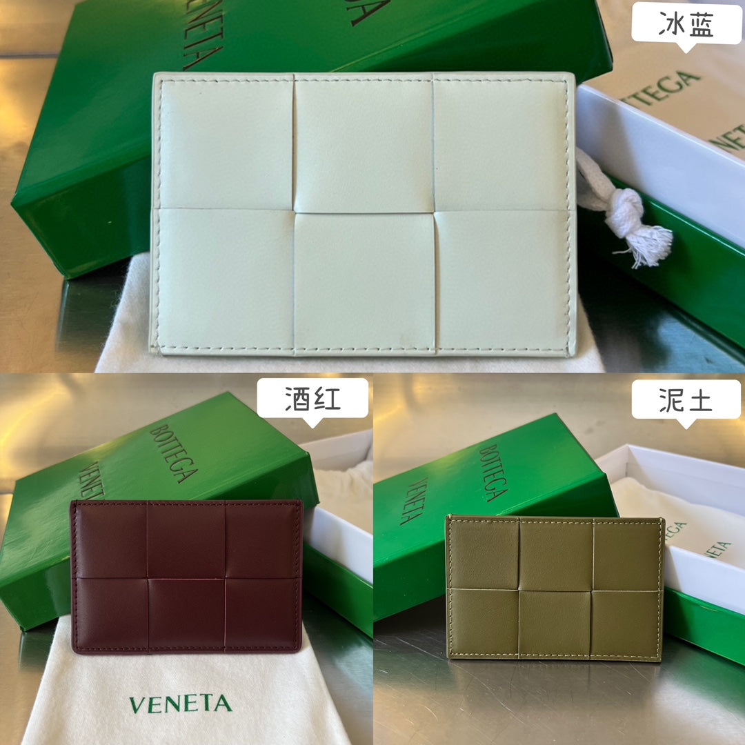Bottega Veneta Green & Orange Card Holder Edition 2 - detail image 2