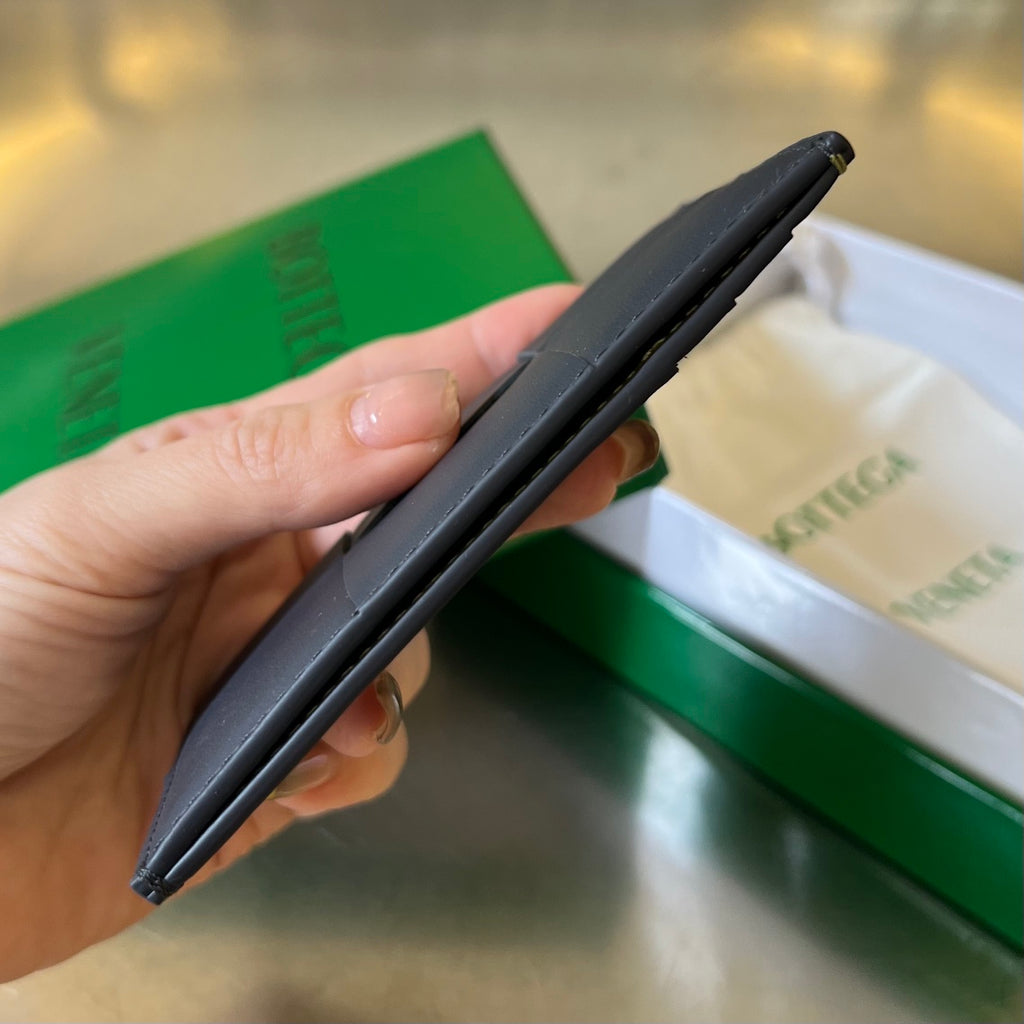 Bottega Veneta Black & Green Card Holder Edition 4 - detail image 5
