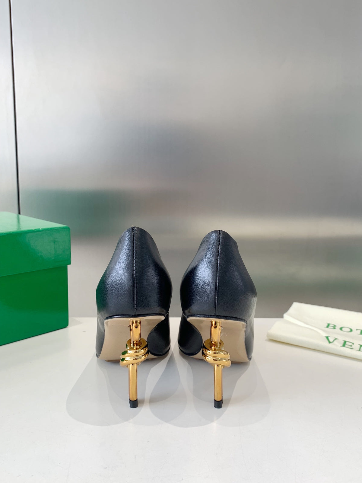 Bottega Veneta Gray Heels EU 35-40 - detail image 8