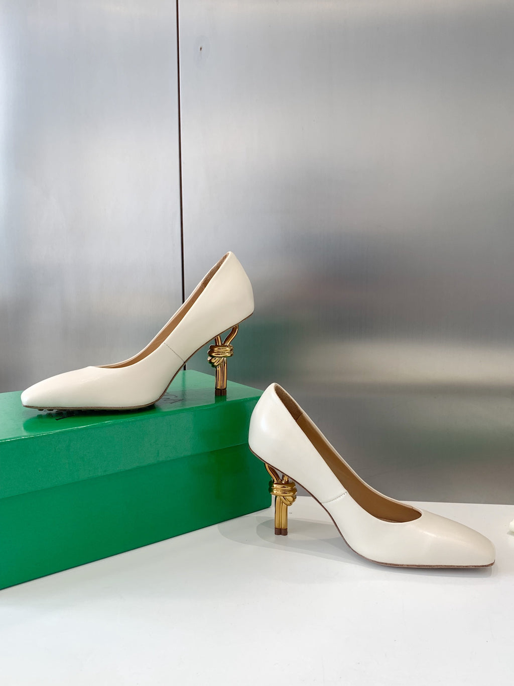 Bottega Veneta Silver Designer Shoes EU 35-40 - detail image 7