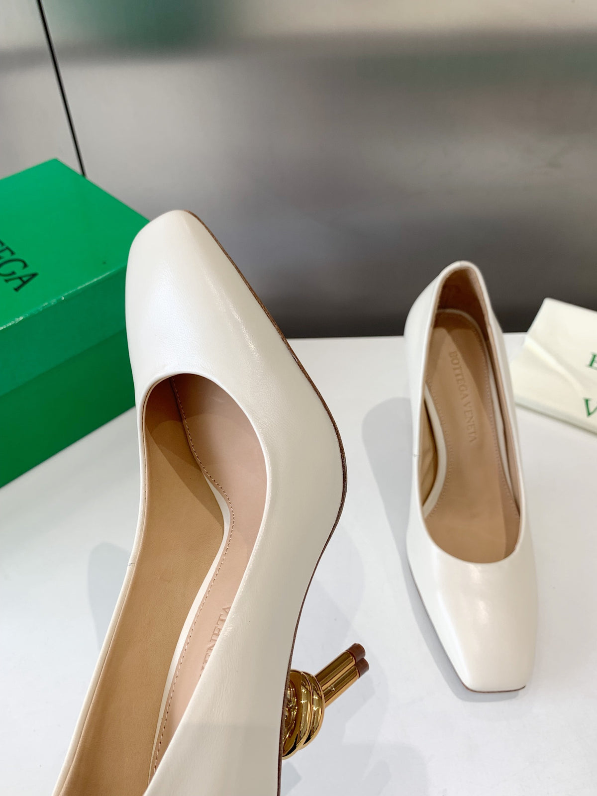 Bottega Veneta Silver Designer Shoes EU 35-40 - detail image 4