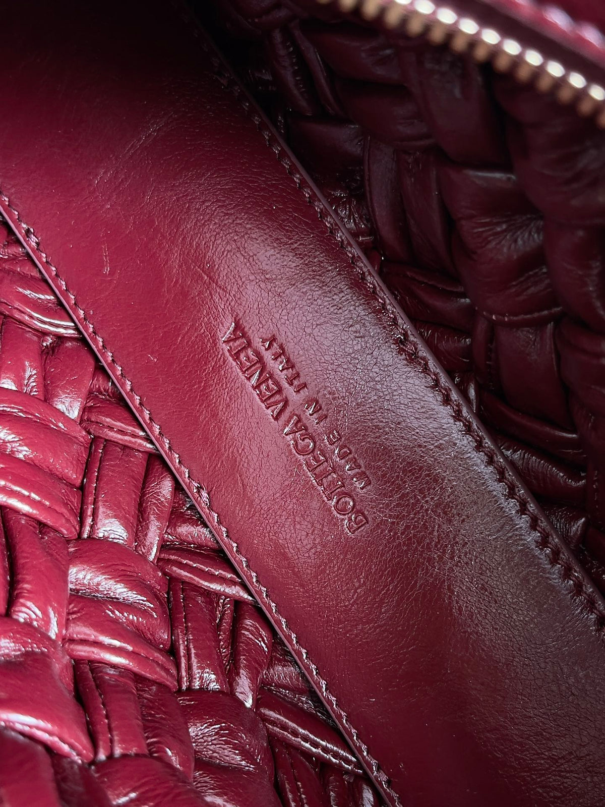 Bottega Veneta 785780 Black & Purple Designer Handbag - detail image 6