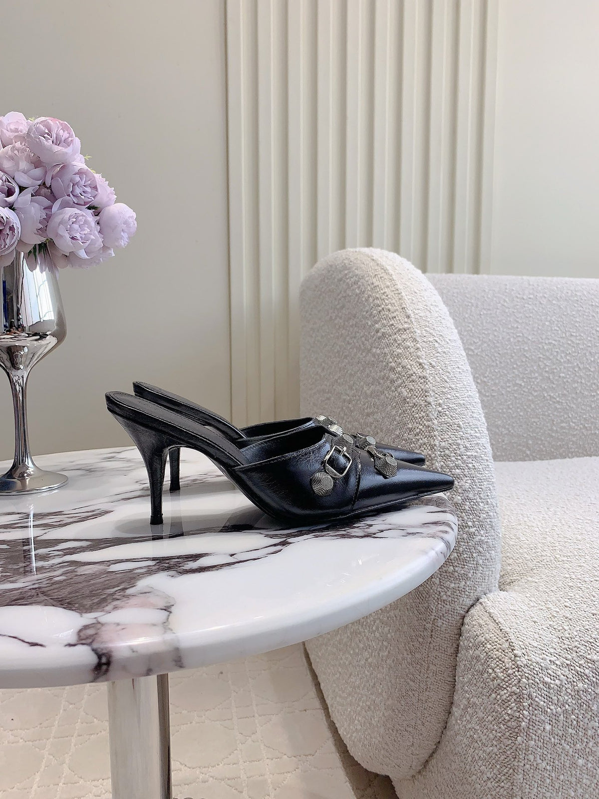 Balenciaga Black Slides EU 35-39 Edition 7 - detail image 2