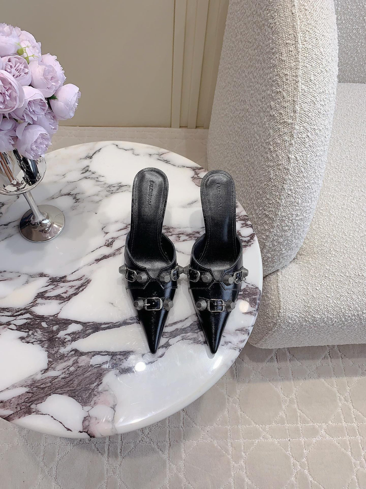 Balenciaga Black Slides EU 35-39 Edition 7