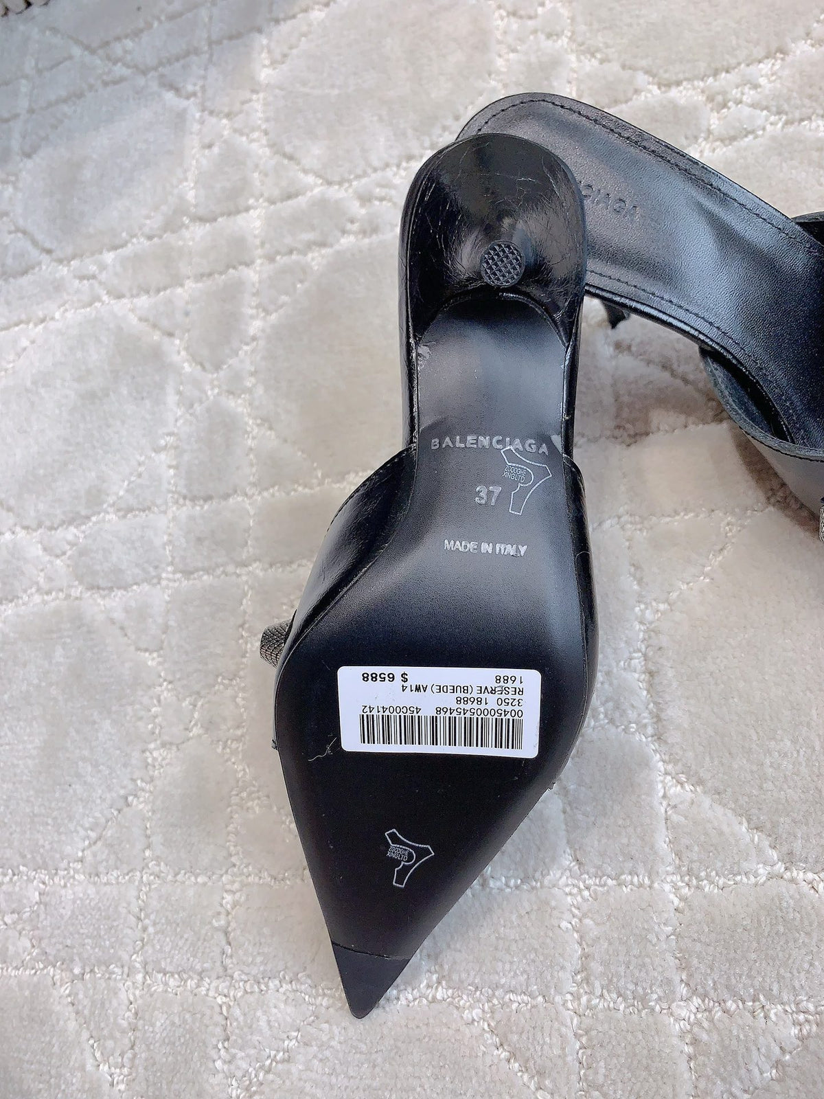Balenciaga Black Slides EU 35-39 Edition 7 - detail image 9