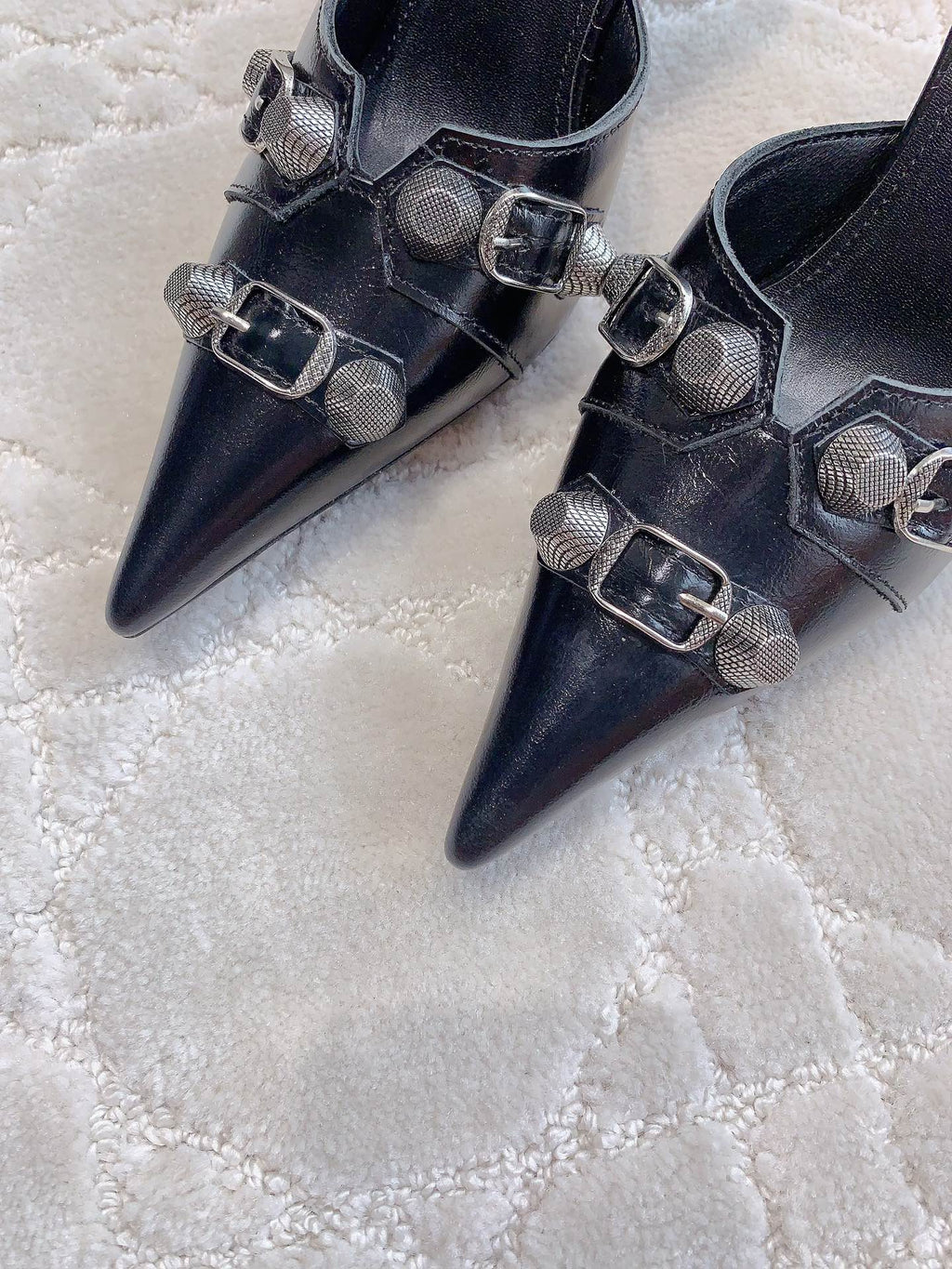 Balenciaga Black Slides EU 35-39 Edition 7 - detail image 6