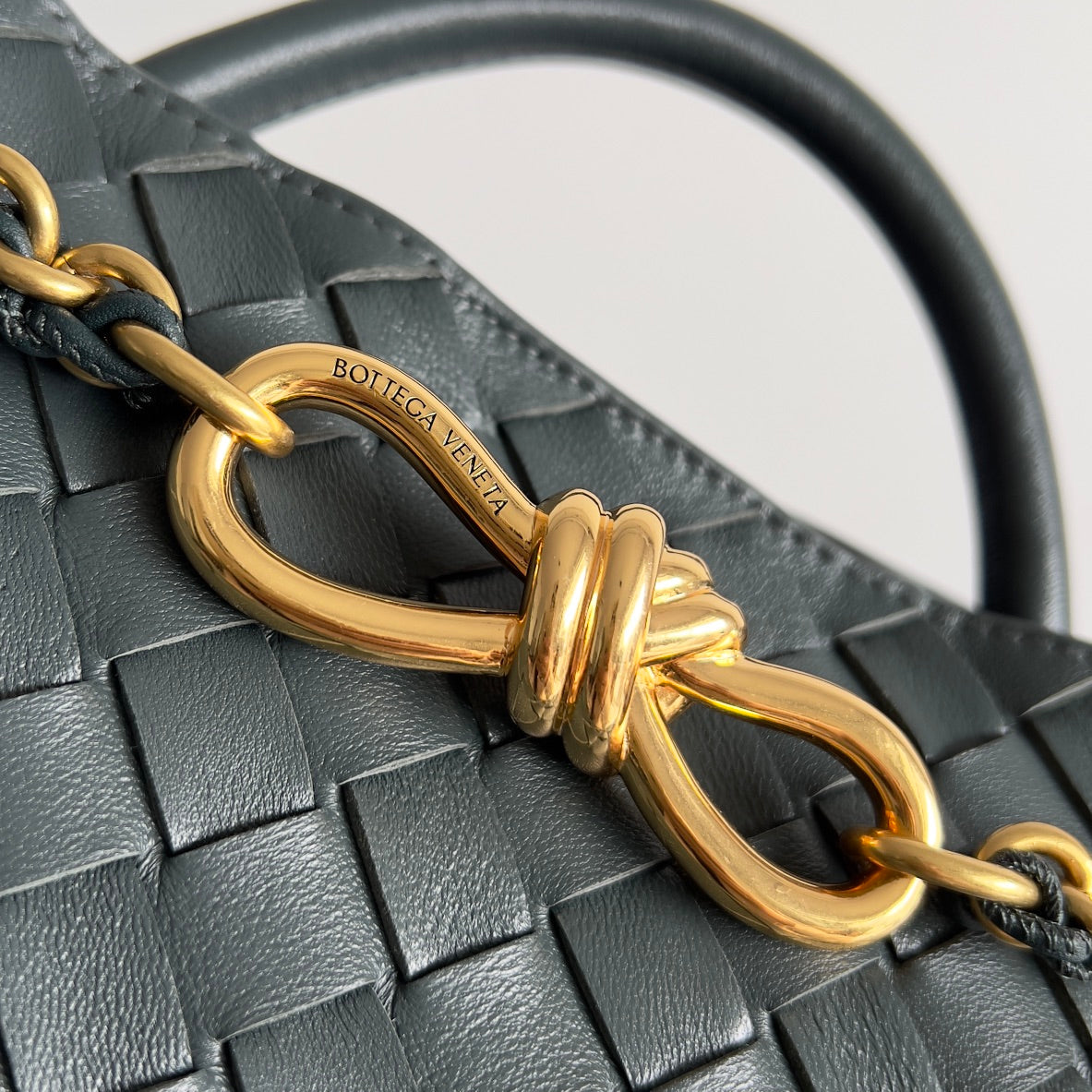 Bottega Veneta 786008 Black Chain Bag - detail image 5