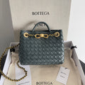 Bottega Veneta Dark Green & Green Chain Bag