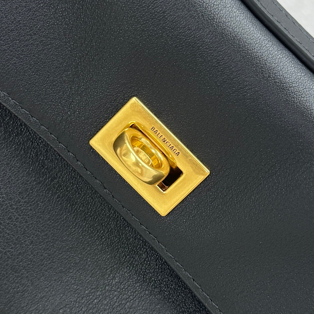 Balenciaga 92866 Black & Gold Mini Bag - detail image 5