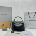 Balenciaga 92866 Black & Gold Mini Bag