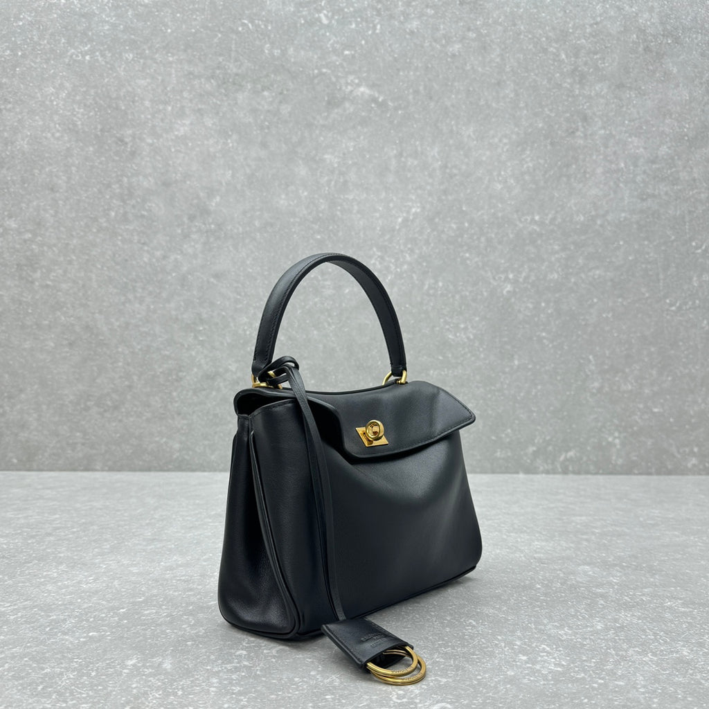 Balenciaga 92866 Black & Gold Mini Bag - detail image 2