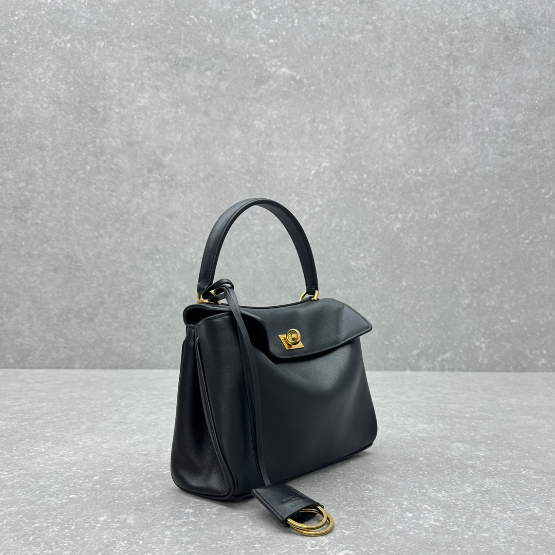Balenciaga 92866 Black & Gold Mini Bag - detail image 2