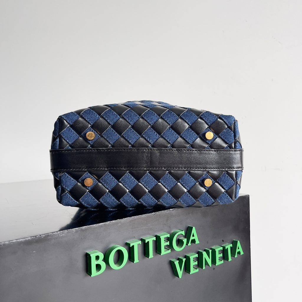 Bottega Veneta 796393 Black & Blue Designer Belt - detail image 3