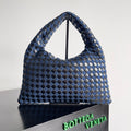 Bottega Veneta 789028 Black & Blue Designer Handbag