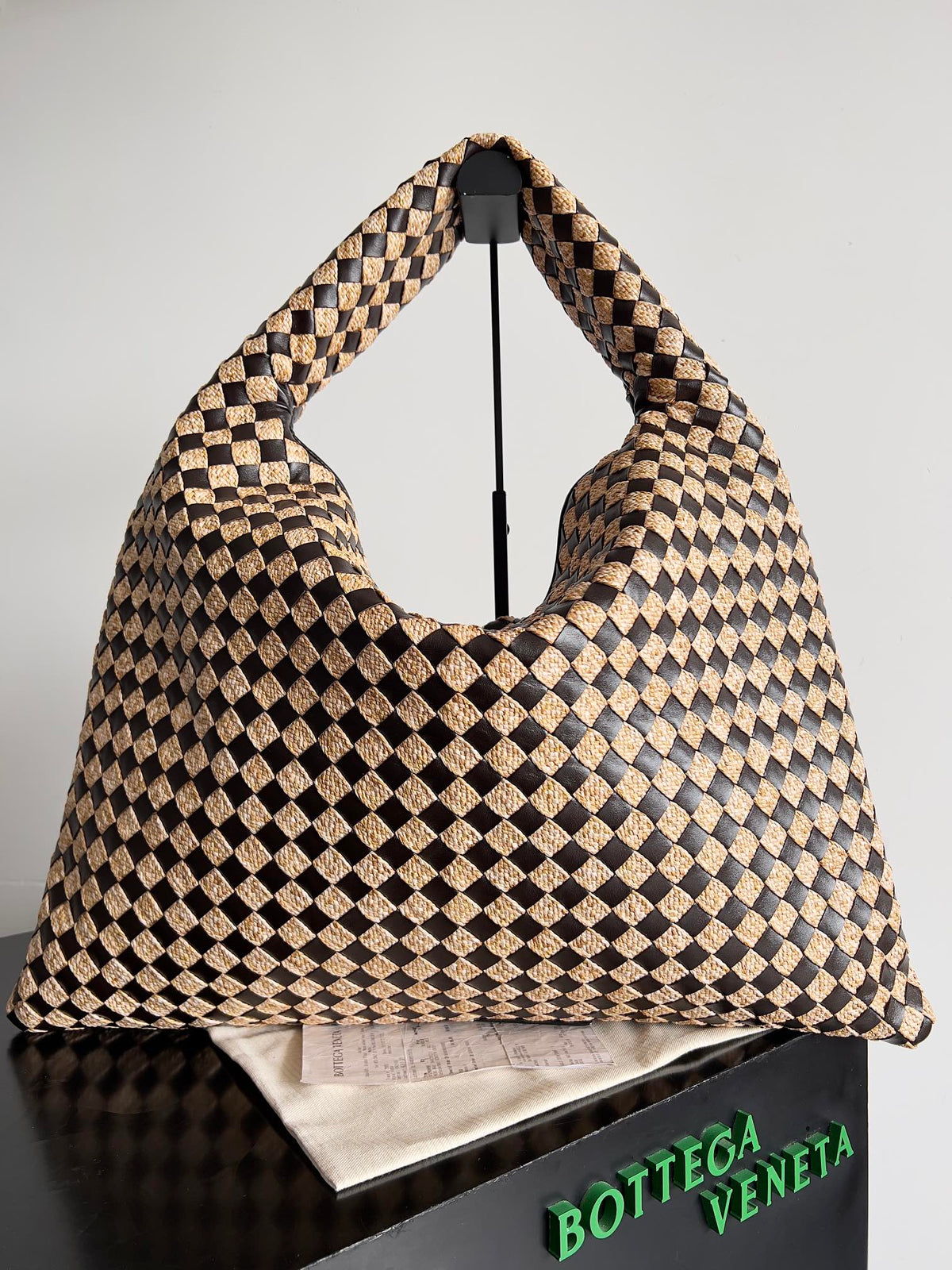 Bottega Veneta Black & Brown Designer Handbag Edition 21