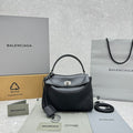 Balenciaga 92866MINI Black & Silver Mini Bag